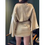 CONJUNTO LORENA CETIM DOURADO
