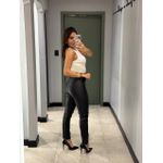 CALÇA ELISA FLANELADA PRETO
