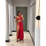 VESTIDO KATIA ABERTO VERMELHO