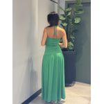 VESTIDO SARAH BABADO VERDE 