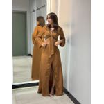CONJUNTO IOLANDA CARAMELO