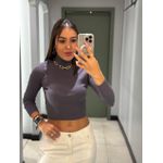 BLUSA CACHARREL MIA CINZA