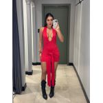 VESTIDO ISA PALA VERMELHO
