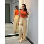 CALÇA PANTALONA LUARA CREME