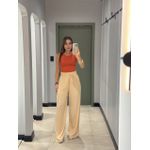CALÇA PANTALONA LUARA CREME
