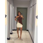 SAIA COURINO COM FENDA OFF WHITE