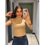 BABY LOOK GOLA CREME