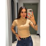 BABY LOOK GOLA CREME