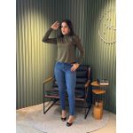 VESTIDO ELISA COSTAS ABERTAS VERDE MUSGO