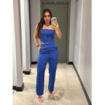 CONJUNTO JULIANA ALFAIATARIA AZUL
