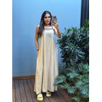 VESTIDO MILENA LONGO NUDE