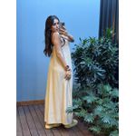VESTIDO MILENA LONGO NUDE
