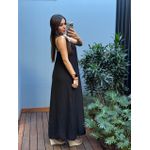 VESTIDO MILENA LONGO PRETO