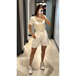 BERMUDA ALFAIATARIA OFF WHITE