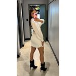 CROPPED FLOR OFF WHITE