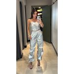 CONJUNTO JOGGER METALIZADO PRATA