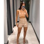 CROPPED CANELADO CAVADO NUDE