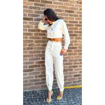 CONJUNTO JOGGER SARJA BRANCO
