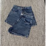 SHORT JEANS STRASS 