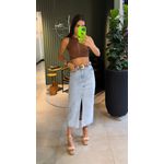 SAIA JEANS MIDI 