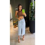 SAIA JEANS MIDI 