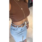 SAIA JEANS MIDI 
