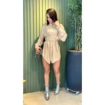 CHEMISE ZARA BEGE