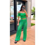 SAÍDA CALÇA CROCHÊ VERDE 