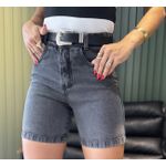 BERMUDA JEANS ESTONADA JEANS PRETO