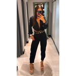 CROPPED DUNA ML PRETO