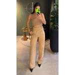 CALÇA PANTALONA ALFAIATARIA NUDE