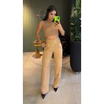 CALÇA PANTALONA ALFAIATARIA NUDE