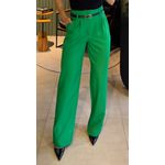 CALÇA PANTALONA ALFAIATARIA VERDE 