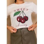 T-SHIRT SWEET CHERRY OFF WHITE