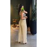 CALÇA PANTALONA IVI BEGE