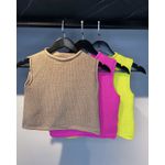 CROPPED TRICOT CAVADO VERDE LIMA