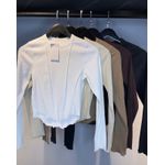 BLUSA FRISÔ TERRA COTA