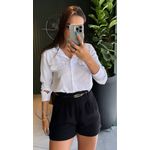 SHORT ALFAIATARIA PRETO