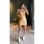 CORSET PRADA DOURADO