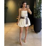 VESTIDO BALONÊ OFF WHITE