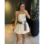 VESTIDO BALONÊ OFF WHITE