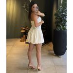 VESTIDO BALONÊ OFF WHITE