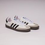 TENIS SAMBA BRANCO E PRETO