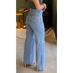 WIDE LEG JEANS RASGADA JEANS
