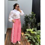 CALÇA TRACK PANTS GOIABA