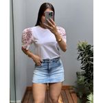 BLUSA MANGA BUFANTE LAISE FUCSIA