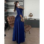 VESTIDO LONGO ALICIA AZUL