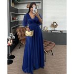 VESTIDO LONGO ALICIA AZUL