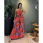 VESTIDO LONGO TALIA SALMAO EST ARARA