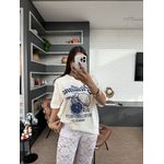 MAXI T-SHIRT OFF WHITE